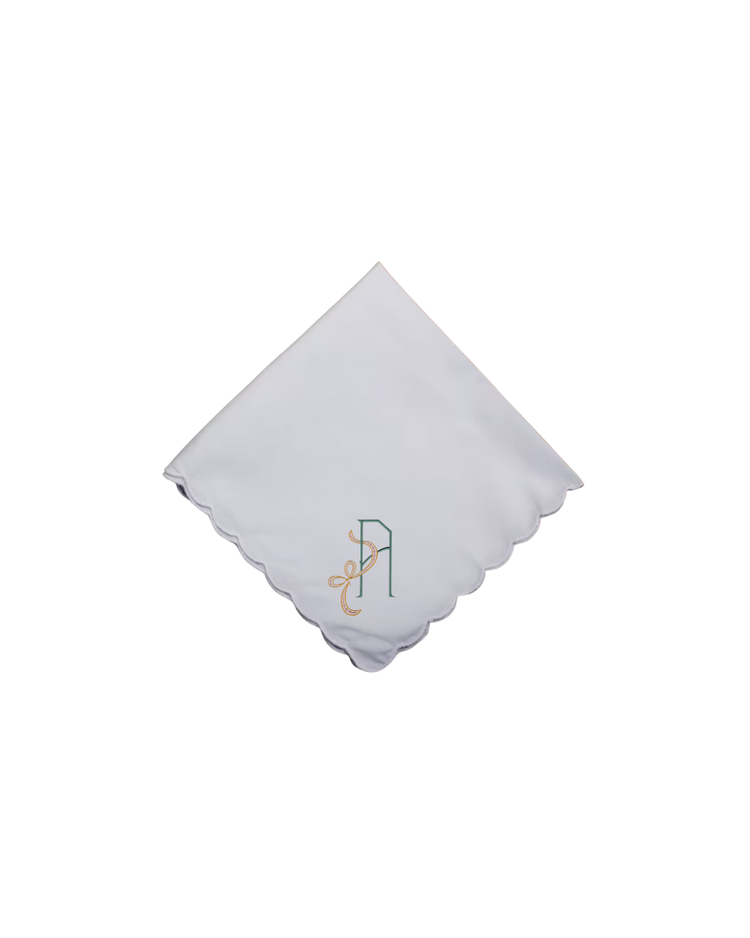 Scallop Edge Ladies Hankerchief