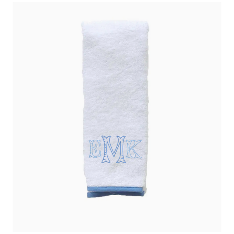 Piped Terry Hand Towel