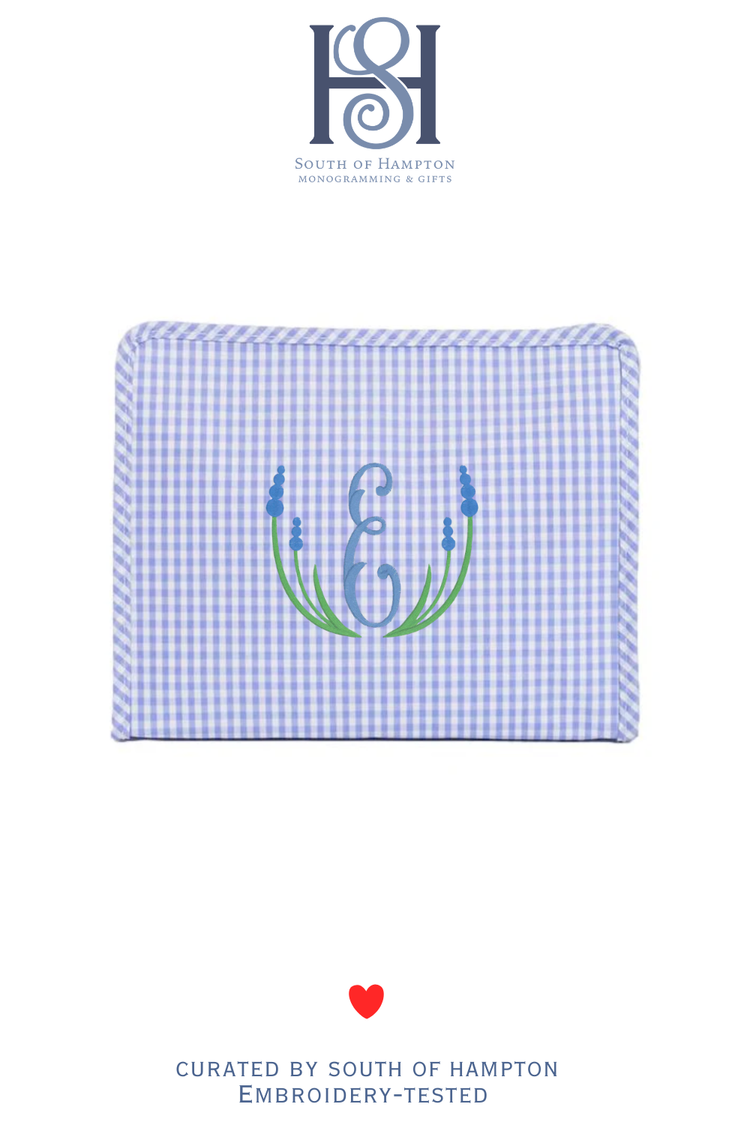 Personalized Roadie Pouch | Monogrammed Travel & Cosmetic Bag