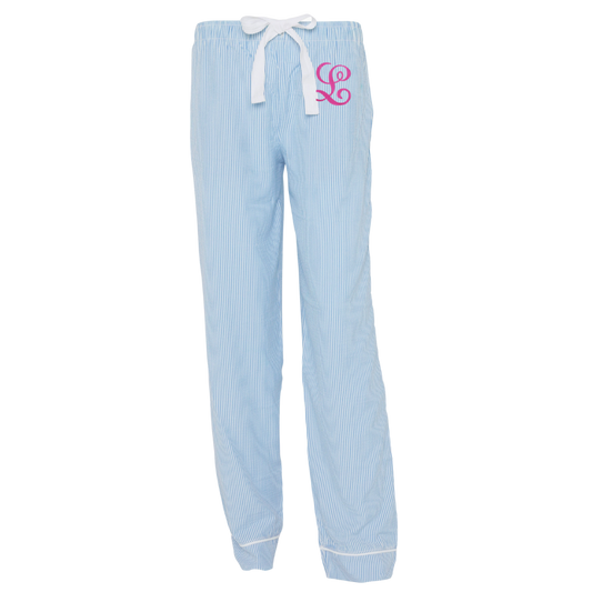 Woman's Seersucker Lounge Pants