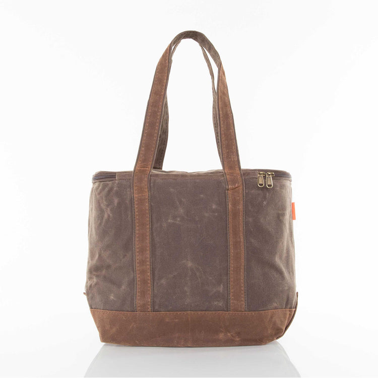 Waxed Canvas Boat Tote Cooler