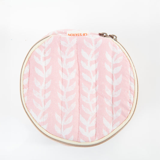 Block Print Circle Case