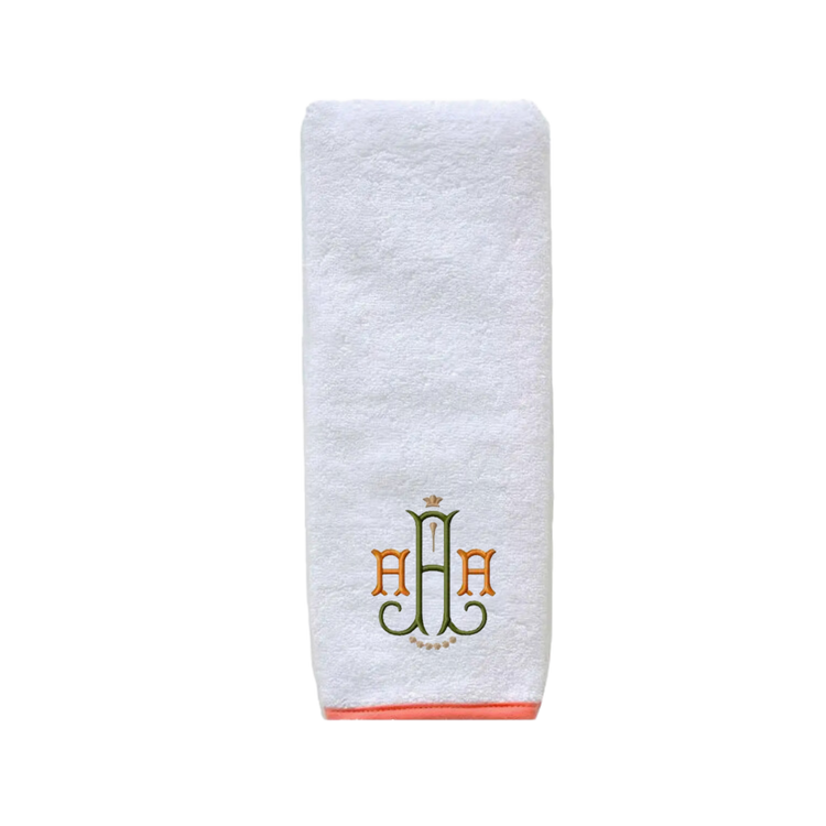 Piped Terry Hand Towel