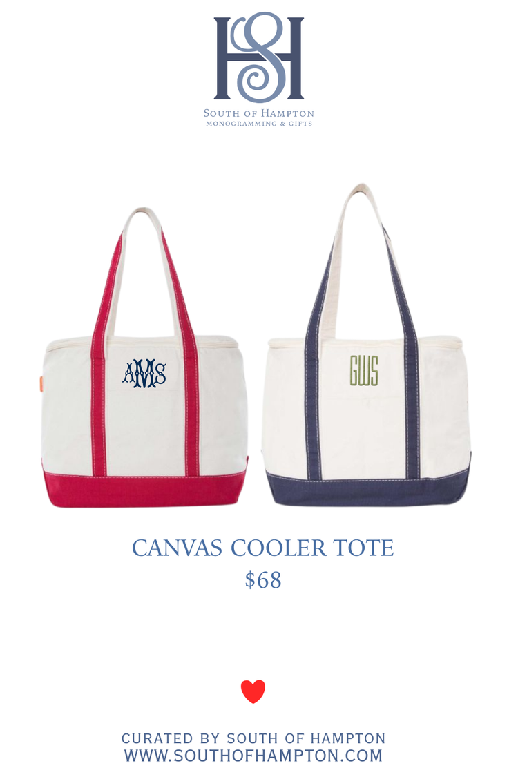 Classic Canvas Cooler Tote