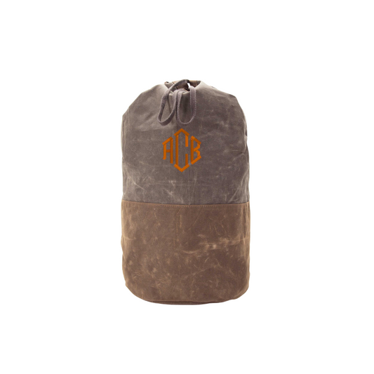 Waxed Canvas Laundry Duffle