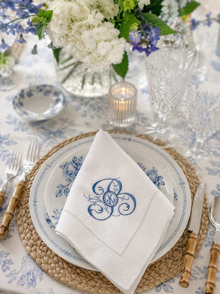 Personalized Linen Dinner Napkins (set of 4)