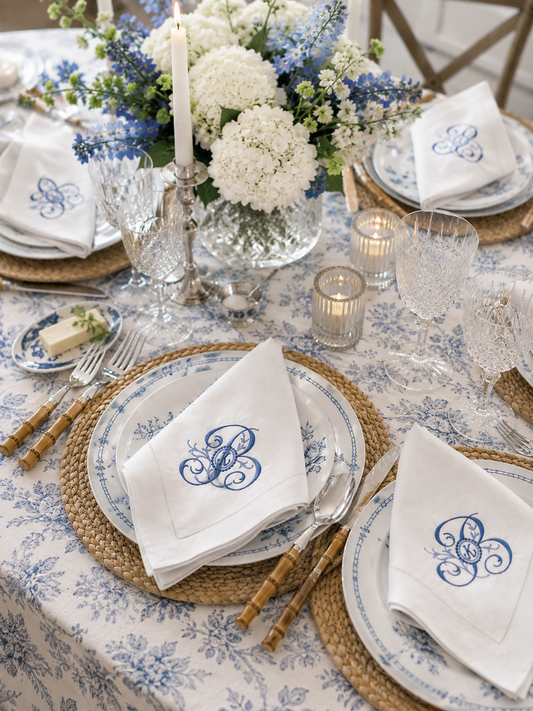 Personalized Linen Dinner Napkins (set of 4)