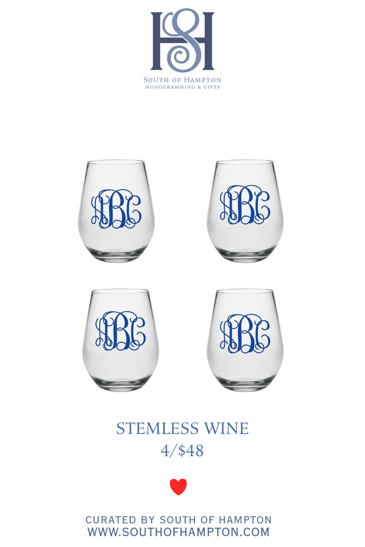Acrylic Stemless Wine Glasses