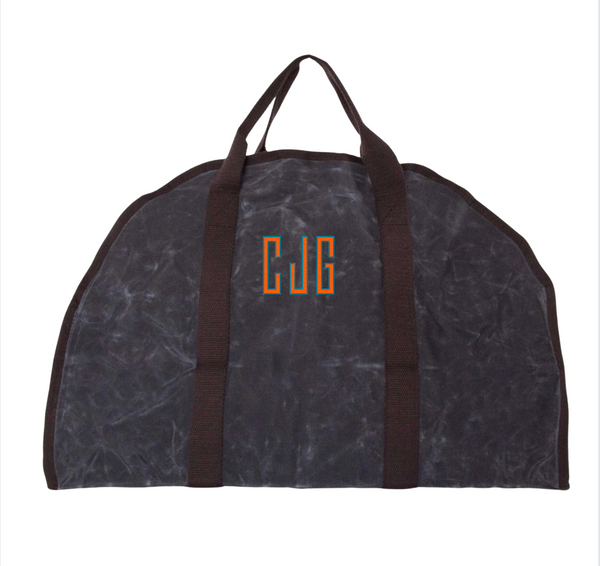 Waxed Log Carrier
