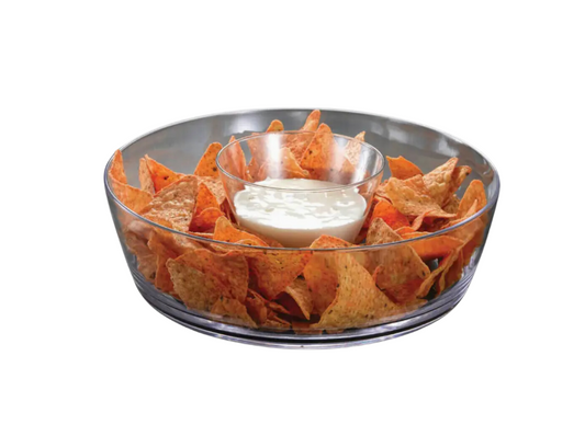 Acrylic Chip & Dip Bowl