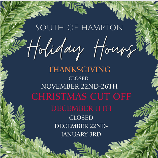 South of Hampton | Monogramming + Gifts