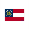 MONOGRAMMED STATE FLAG