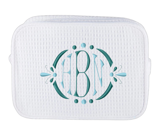 Jumbo Waffle Cosmetic Bag