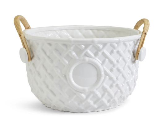 Hampton Faux Bamboo Party Bucket