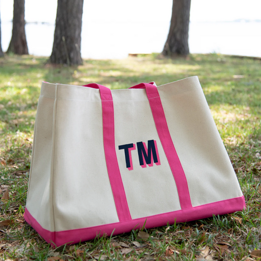 Personalized Oversized Canvas Tote