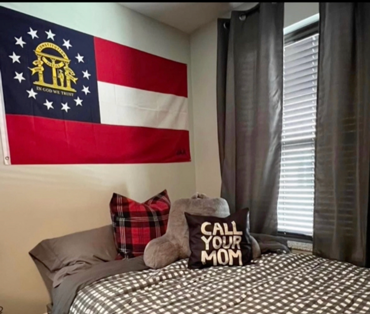State of Georgia Monogrammed Flag
