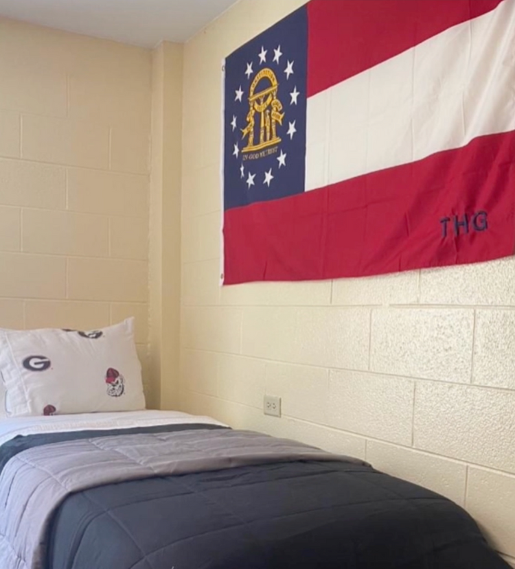 State of Georgia Monogrammed Flag
