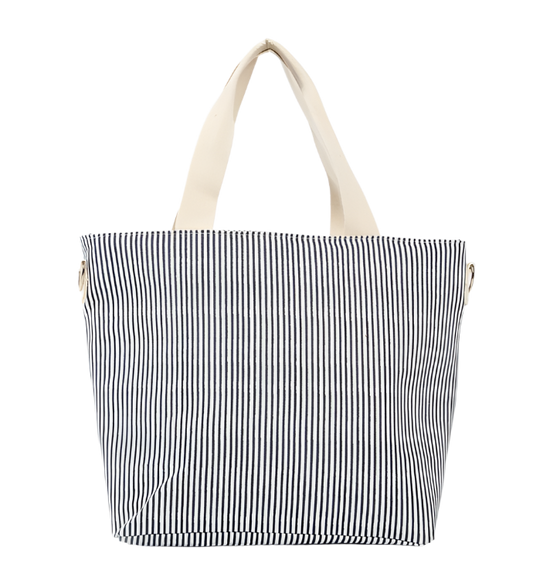 Stripe Cooler Tote