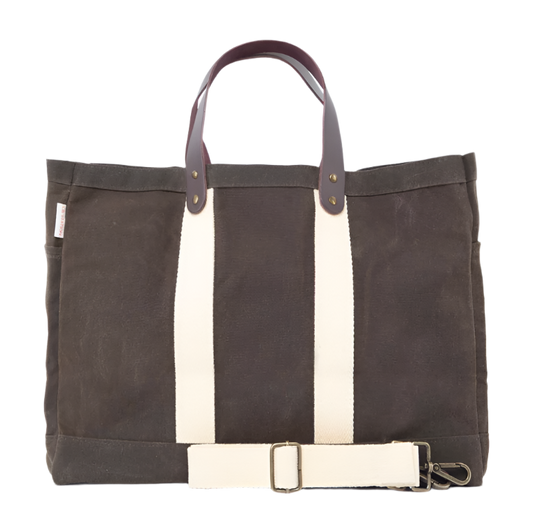 Waxed Commuter Tote