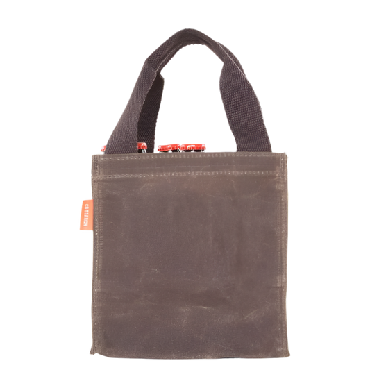 Waxed Canvas Beer Carrier
