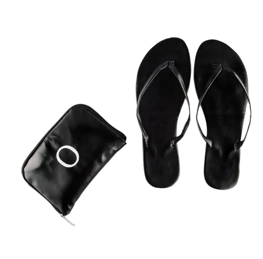 Foldable Flip Flops with Pouch