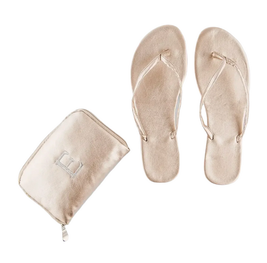 Foldable Flip Flops with Pouch