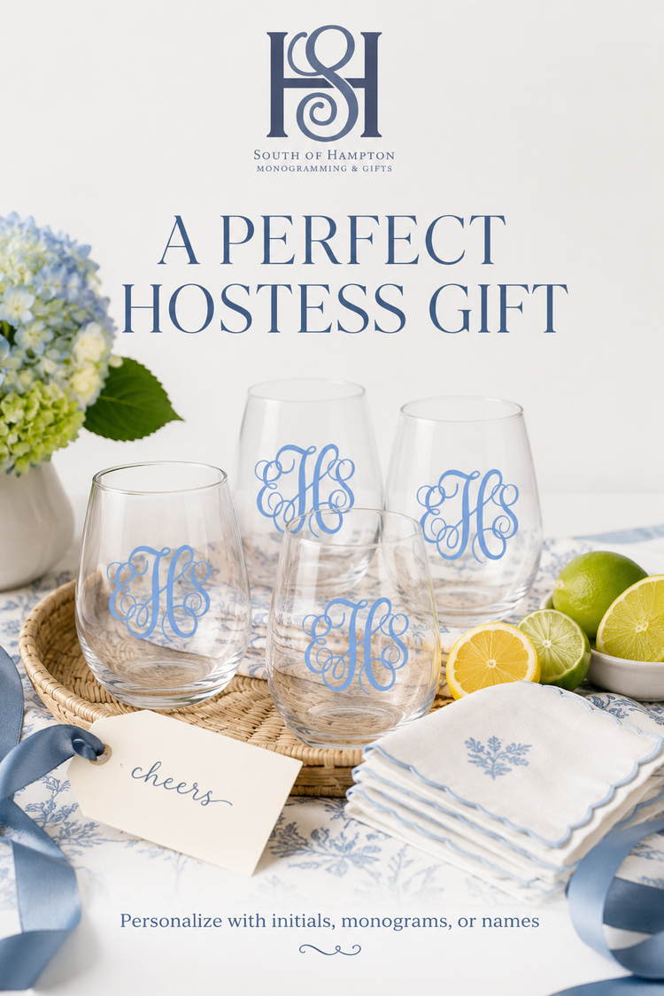 Personalized Acrylic Wine Glasses | Set of 4