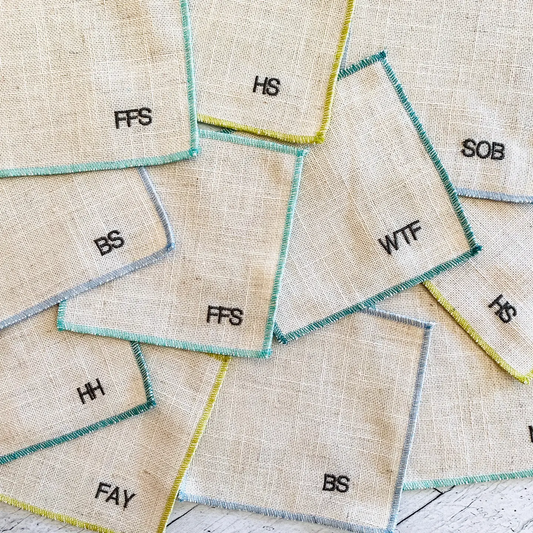 Sweary Cocktail Napkins (set of 8)