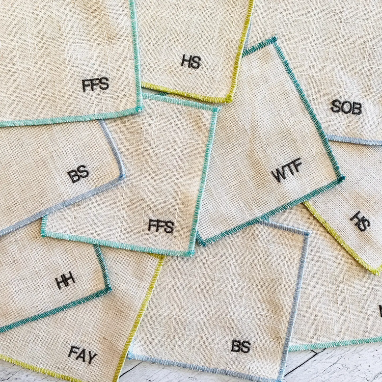 Sweary Cocktail Napkins (set of 8)
