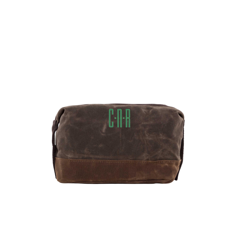Waxed Canvas Dop Kit