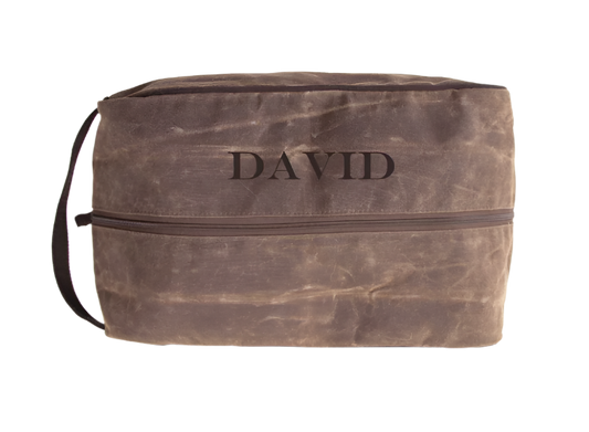 Waxed Shoe Bag