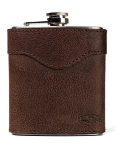 Campaign Leather Flask - South of Hampton