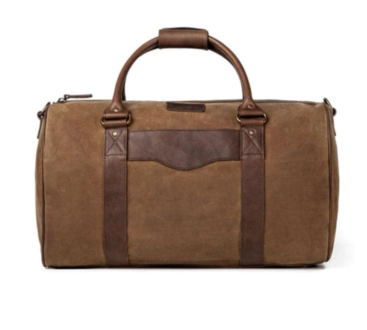 Campaign Waxed Canvas Medium Field Duffle - South of Hampton