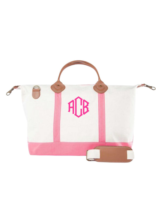 Canvas Weekender Bag - South of Hampton