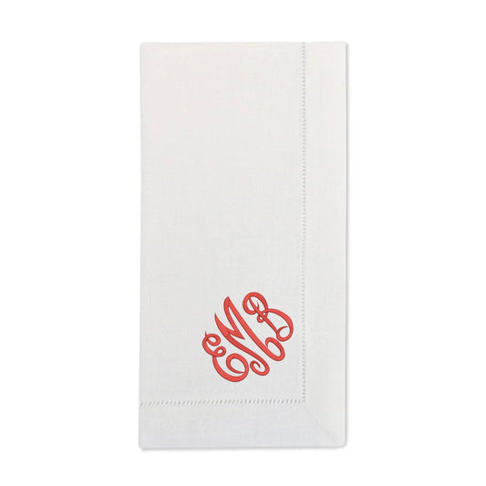 Festival Linen Napkins (Set of 4/Monogrammed) - South of Hampton