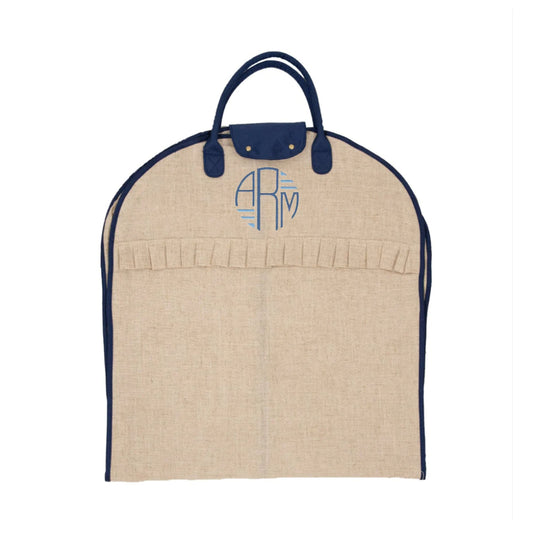 Linen Garment Bag - South of Hampton