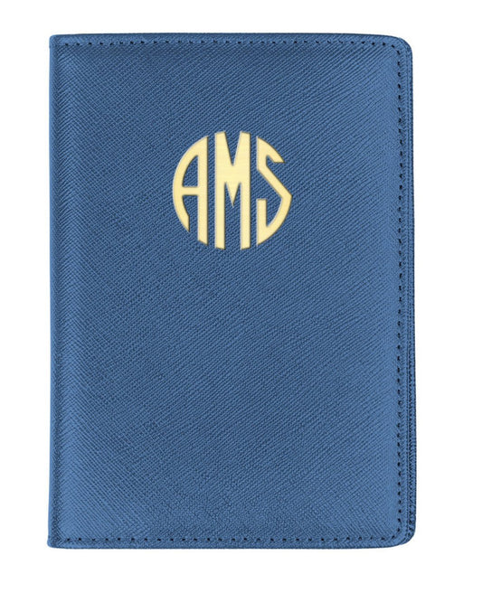 Tommy Leather Passport Cover - South of Hampton
