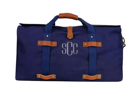 Washed Canvas Duffle - South of Hampton